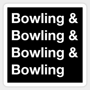 Bowling on my mind Sticker